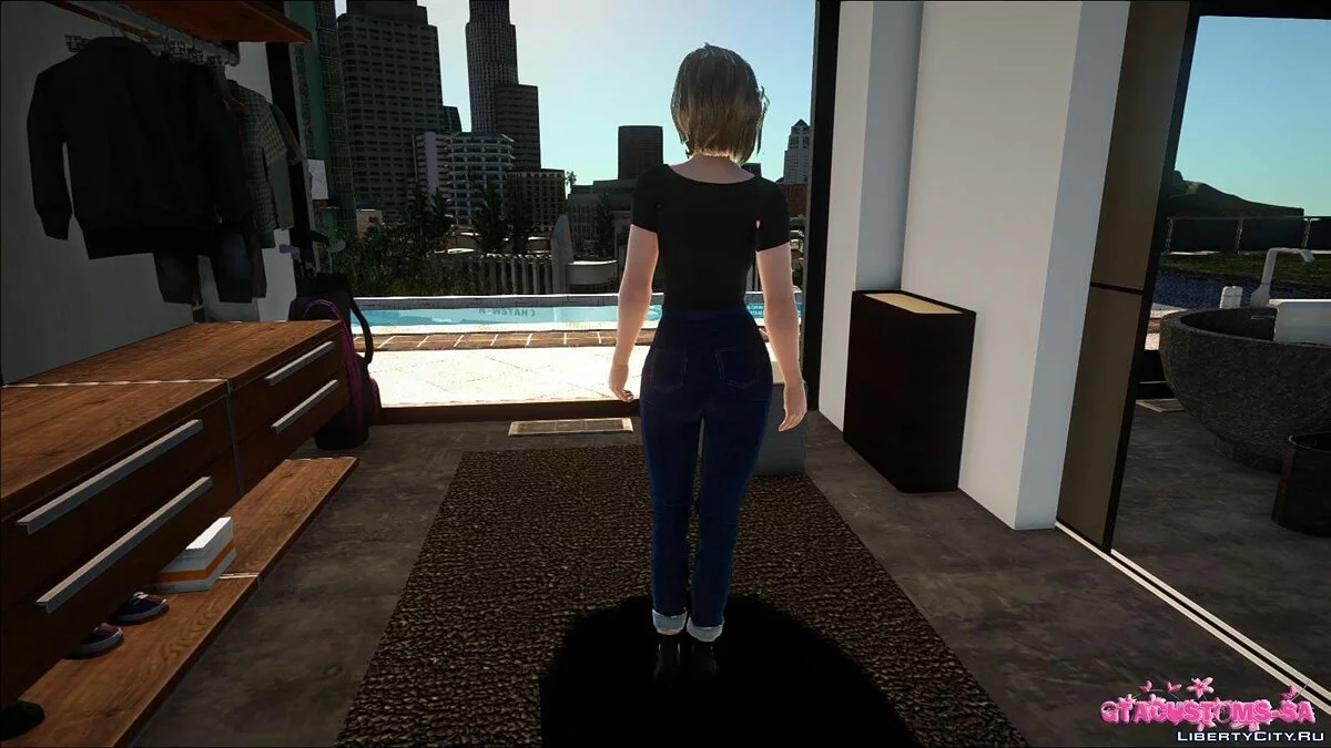 Крісті в повсякденному одязі v6 / GTA San Andreas