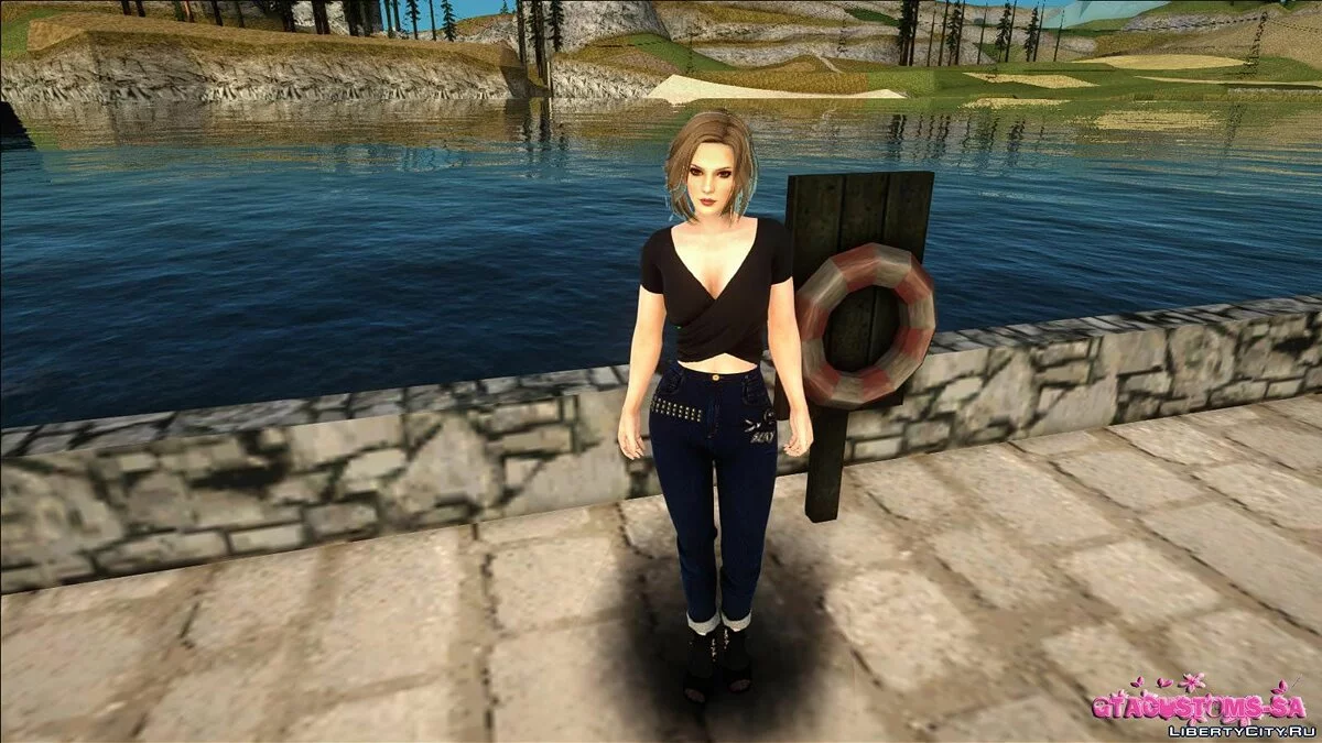 Крісті в повсякденному одязі v6 / GTA San Andreas