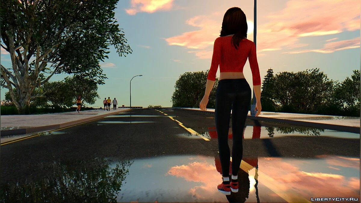 Lana - The Sims 4 / GTA San Andreas