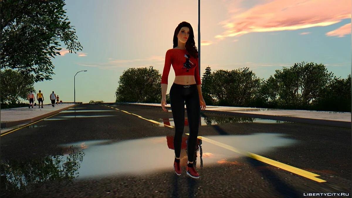 Lana - The Sims 4 / GTA San Andreas