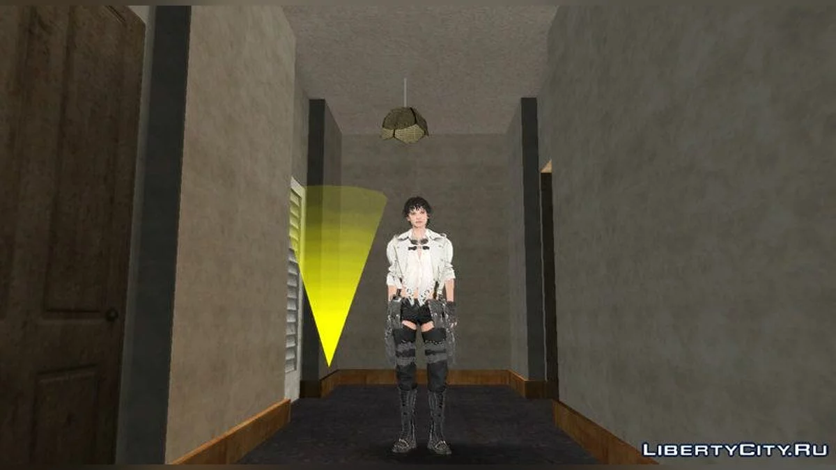Wanita dari Devil May Cry 5 / GTA San Andreas