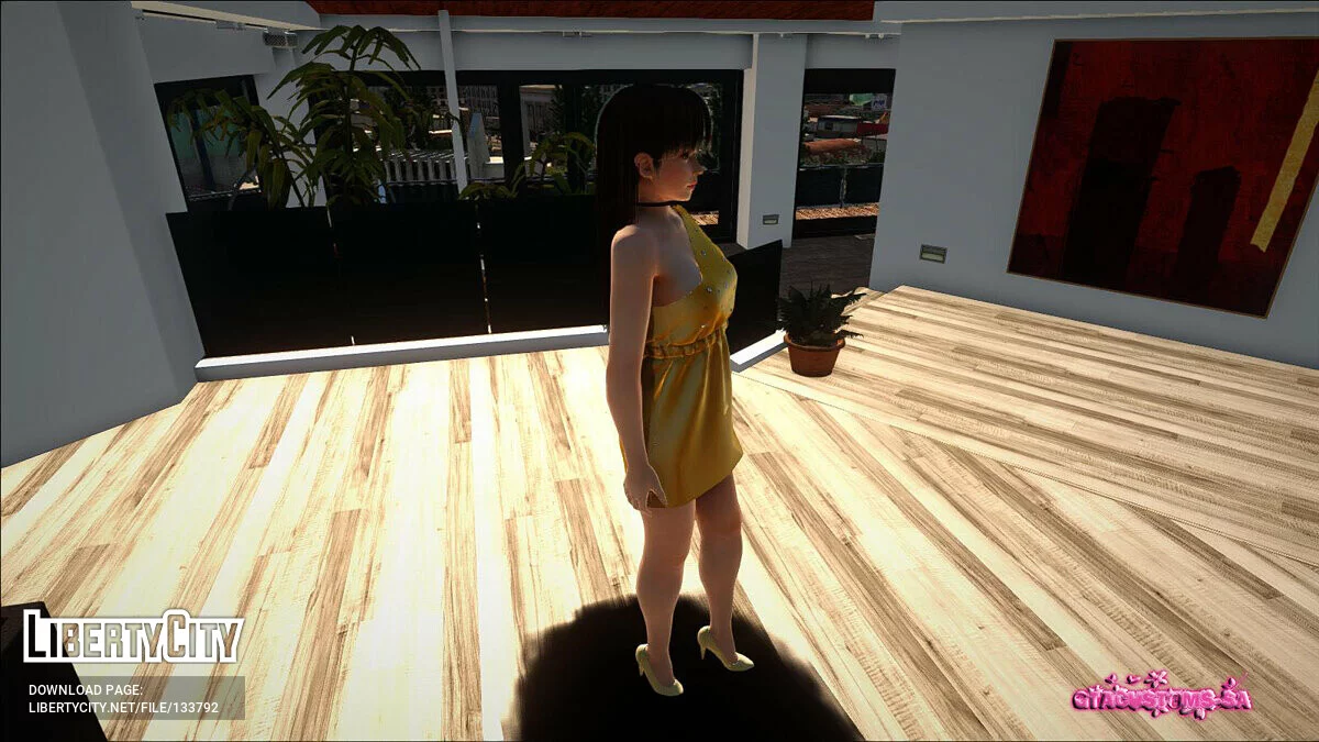 Lei Fang em roupa casual v3 / GTA San Andreas