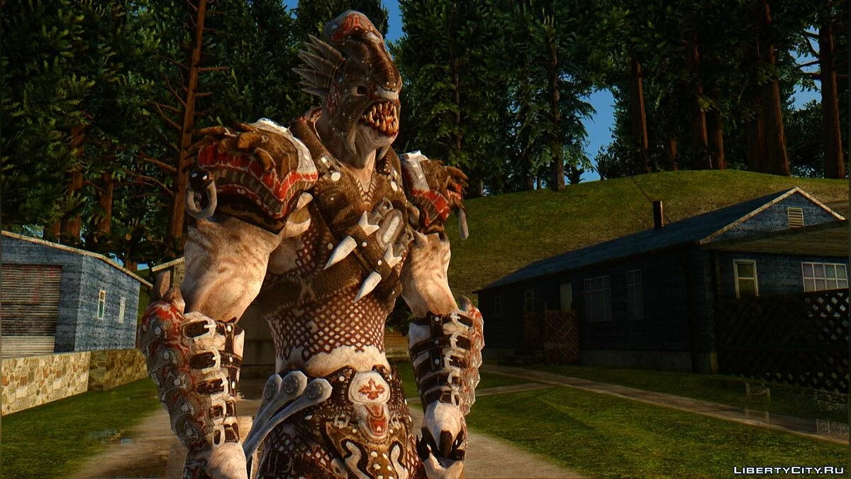 Locust Kantus from Gears of War 4 / GTA San Andreas