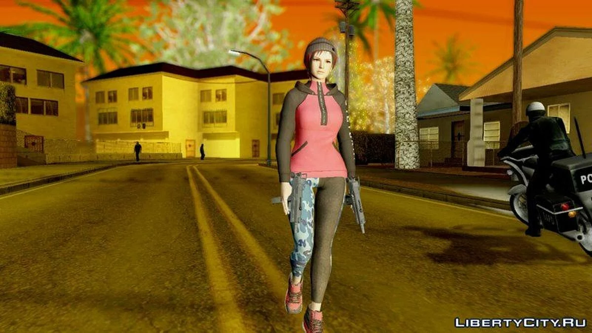 Mila aus Dead Or Alive 6 / GTA San Andreas