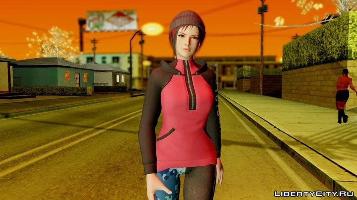 Mila aus Dead Or Alive 6 / GTA San Andreas