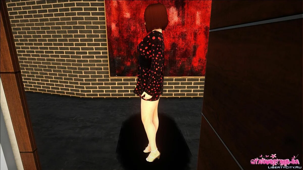 Mila en tenue décontractée v4 / GTA San Andreas