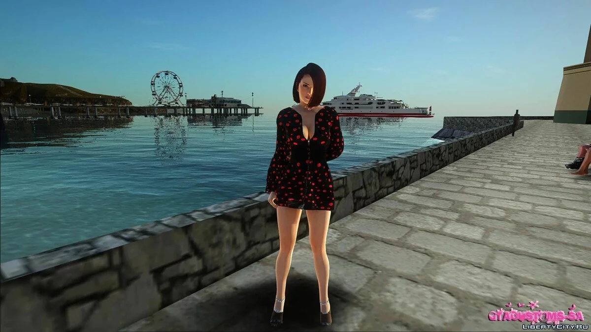 Mila en tenue décontractée v4 / GTA San Andreas