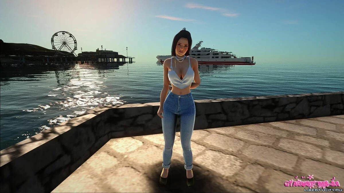 Міла у повсякденному одязі v5 / GTA San Andreas