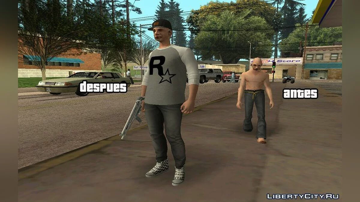 Nouveau modèle cwmyhb1 - Style urbain / GTA San Andreas