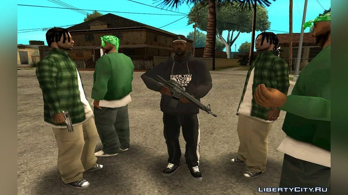 Nouveau modèle Sweet - Style urbain / GTA San Andreas