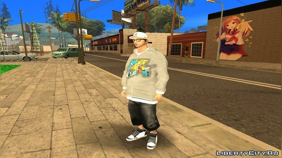 Новий скин Zero - Вуличний стиль V4 / GTA San Andreas