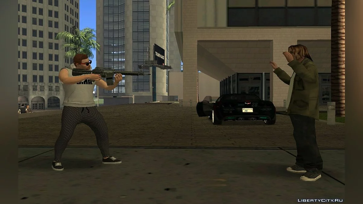 جلد عشوائي للذكور من GTA Online / جي تي إيه سان أندرياس