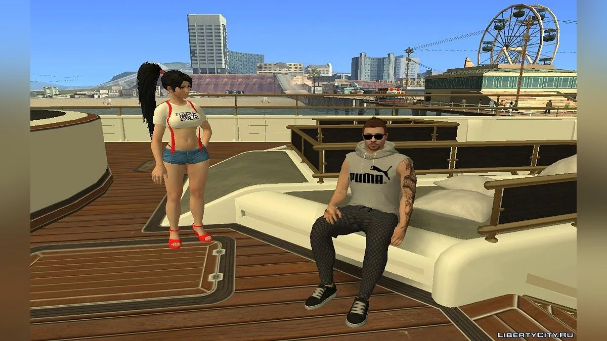 جلد عشوائي للذكور من GTA Online / جي تي إيه سان أندرياس