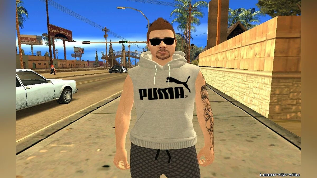 جلد عشوائي للذكور من GTA Online / جي تي إيه سان أندرياس
