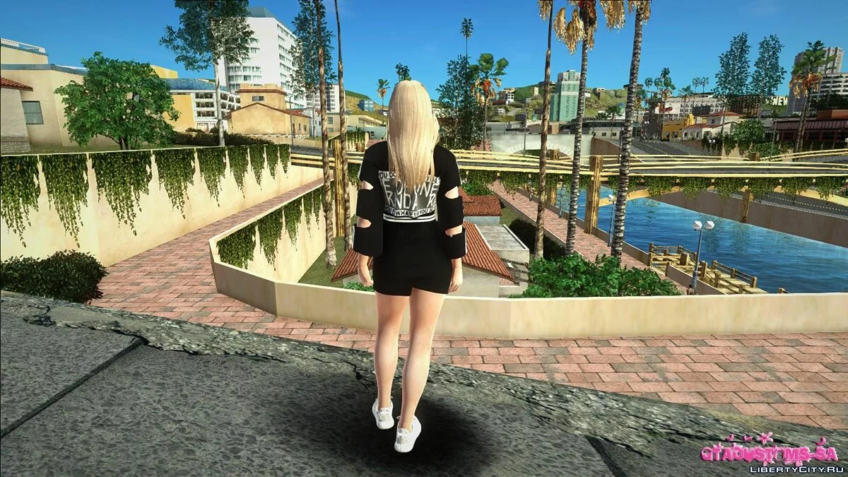 Рейчел у повсякденному одязі v6 / GTA San Andreas
