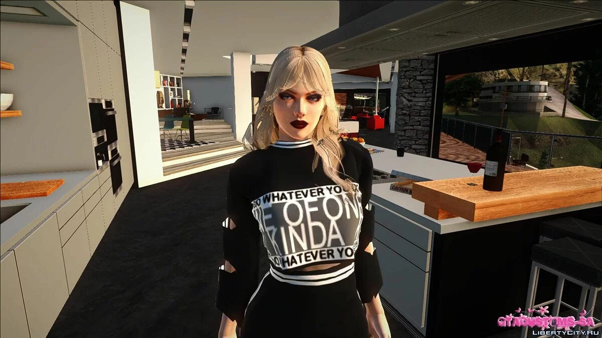 Рейчел у повсякденному одязі v6 / GTA San Andreas