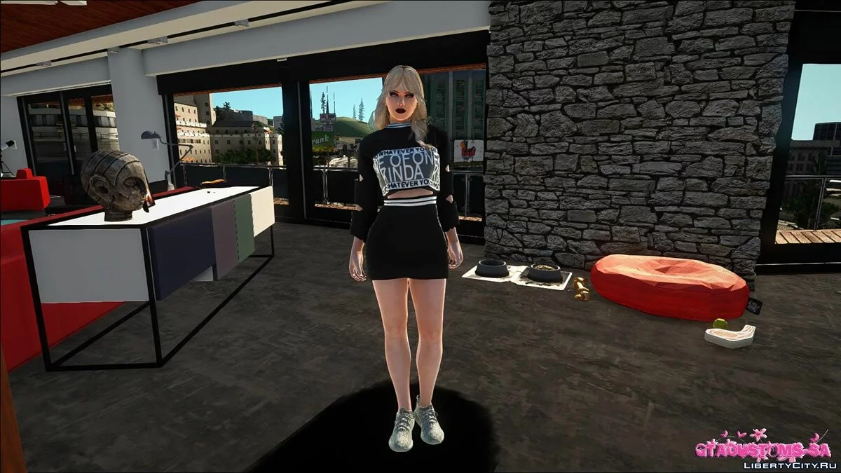 Рейчел у повсякденному одязі v6 / GTA San Andreas