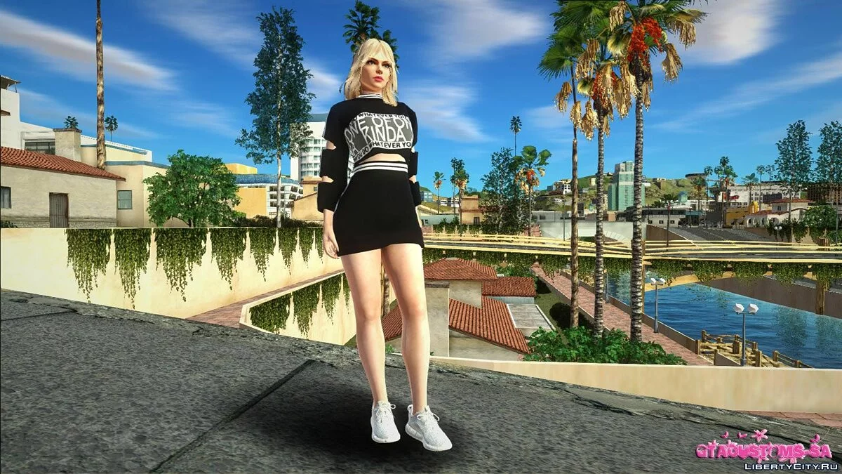 Рейчел у повсякденному одязі v6 / GTA San Andreas