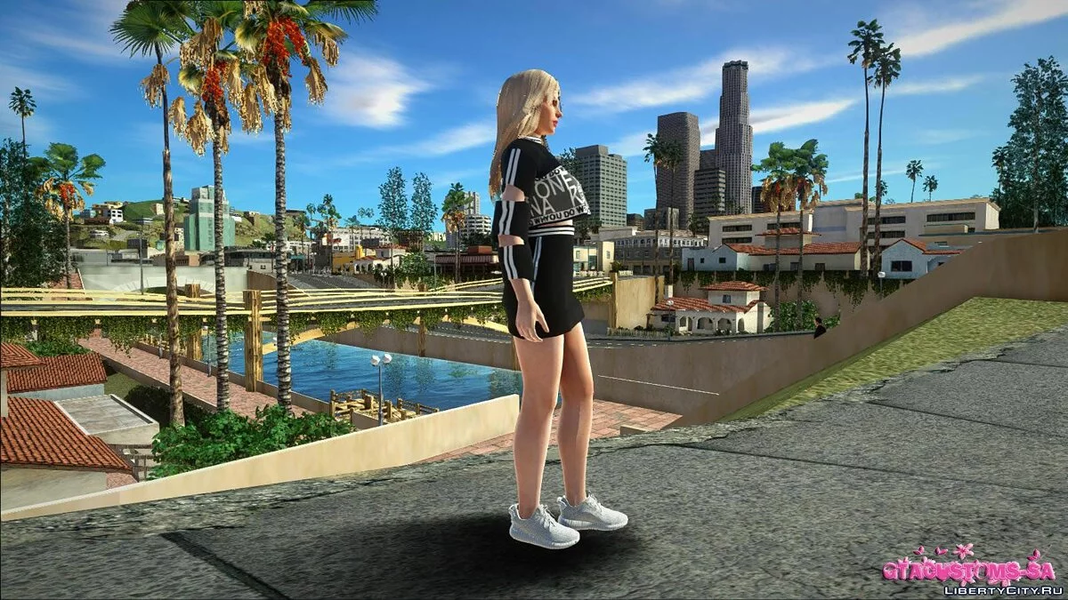 Рейчел у повсякденному одязі v6 / GTA San Andreas