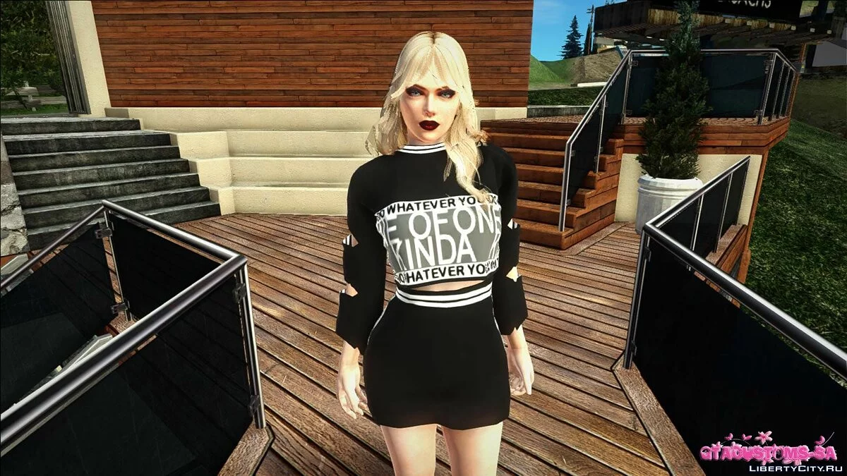 Рейчел у повсякденному одязі v6 / GTA San Andreas