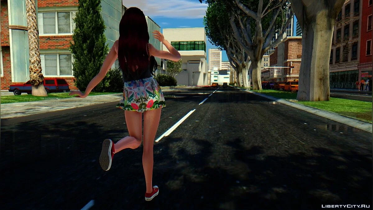 Samantha from Sims 4 / GTA San Andreas