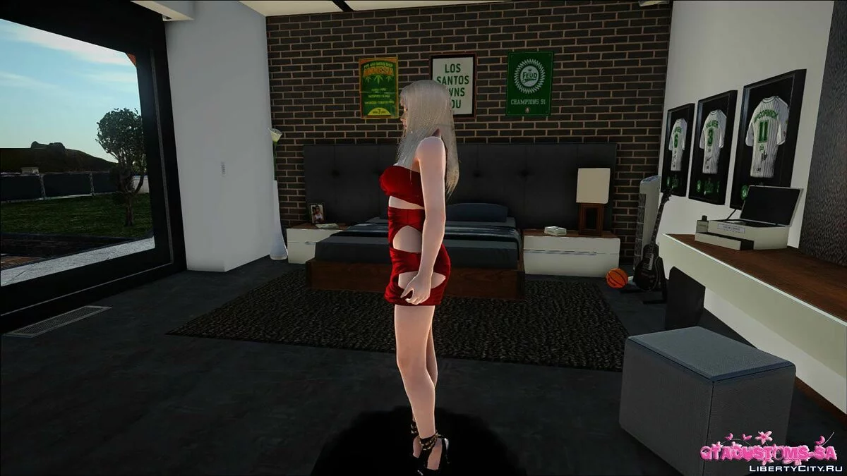 Sarah Bryant en tenue décontractée / GTA San Andreas