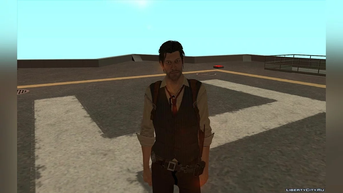 Себастьян Кастелланос из игры The Evil Within / GTA San Andreas