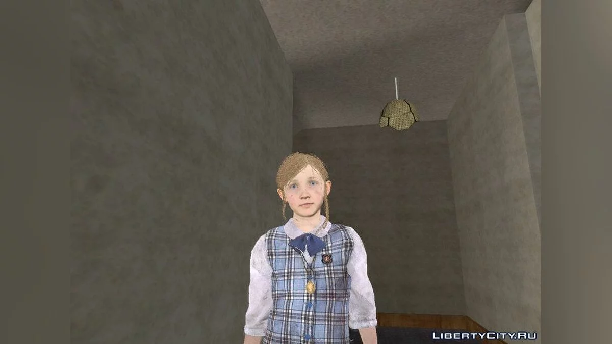 Sherry Birkin from Resident Evil 2 remake / GTA San Andreas