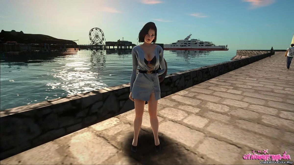 Tina Armstrong in Casual Outfit v7 / GTA San Andreas