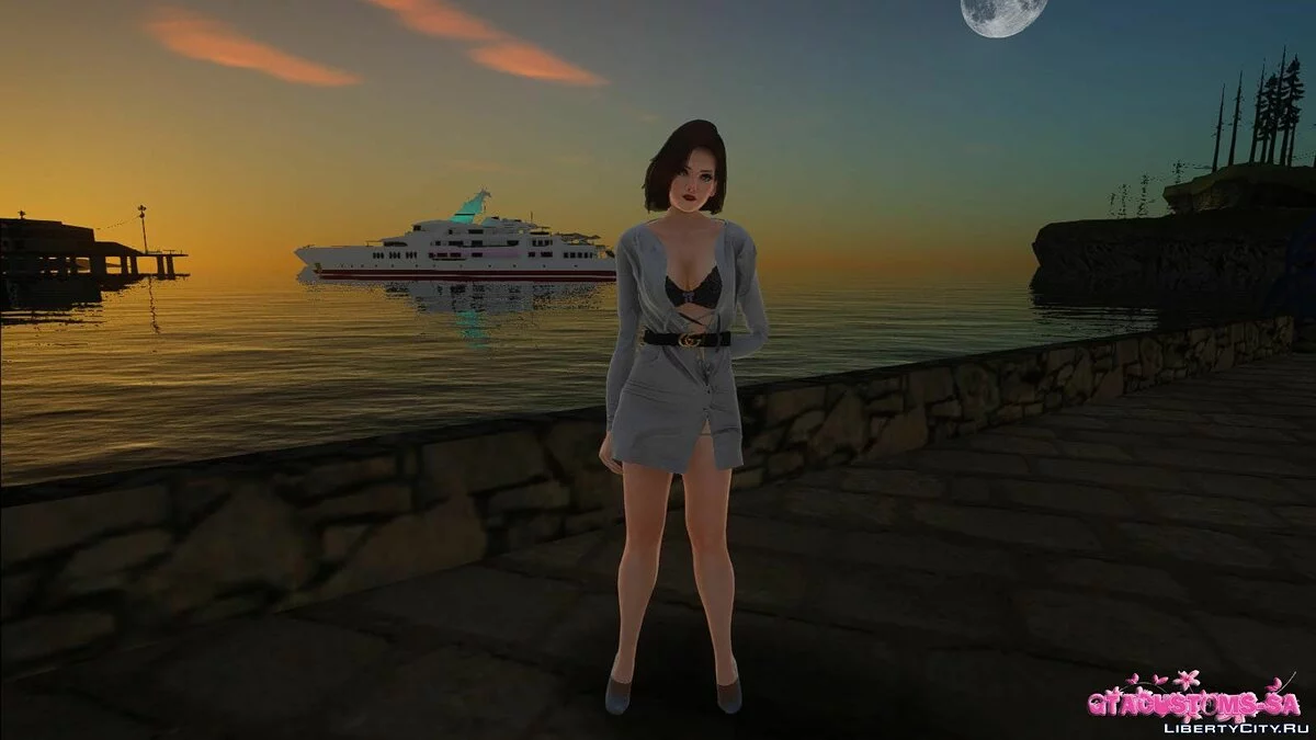 Tina Armstrong in Casual Outfit v7 / GTA San Andreas