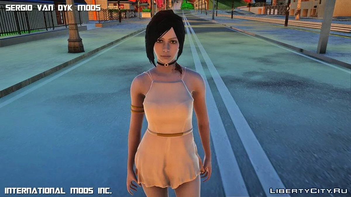 Померла Кетрін Уоррен (Ада Вонг) з Resident Evil 2 / GTA San Andreas