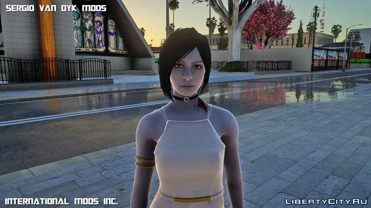 Померла Кетрін Уоррен (Ада Вонг) з Resident Evil 2 / GTA San Andreas