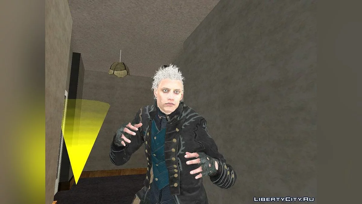 Vergil from DMC5 / GTA San Andreas