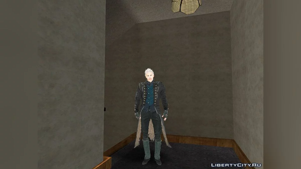 Vergil from DMC5 / GTA San Andreas