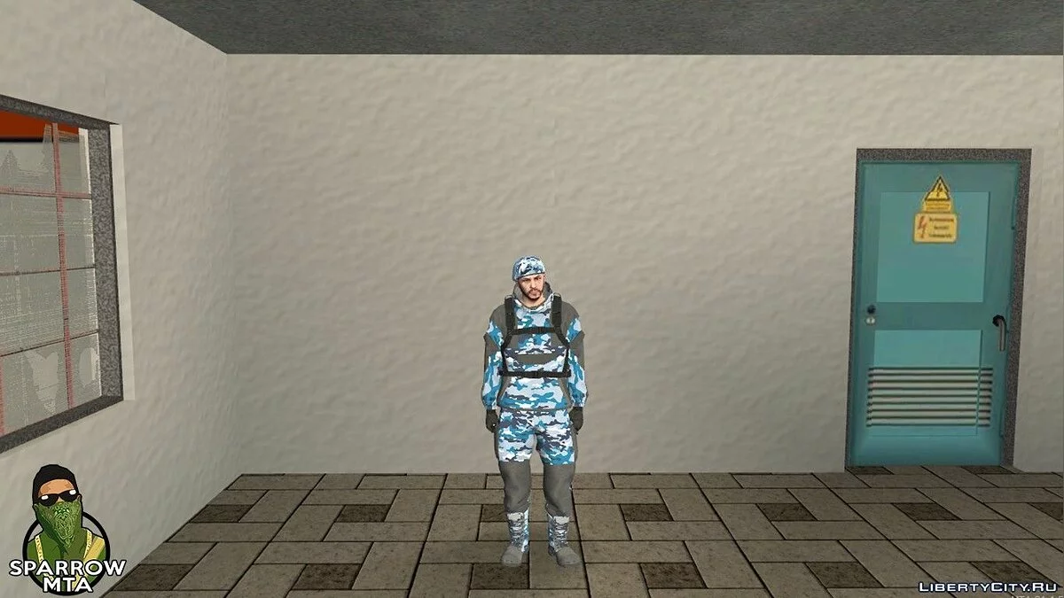 Paraquedista militar de GTA Online / GTA San Andreas