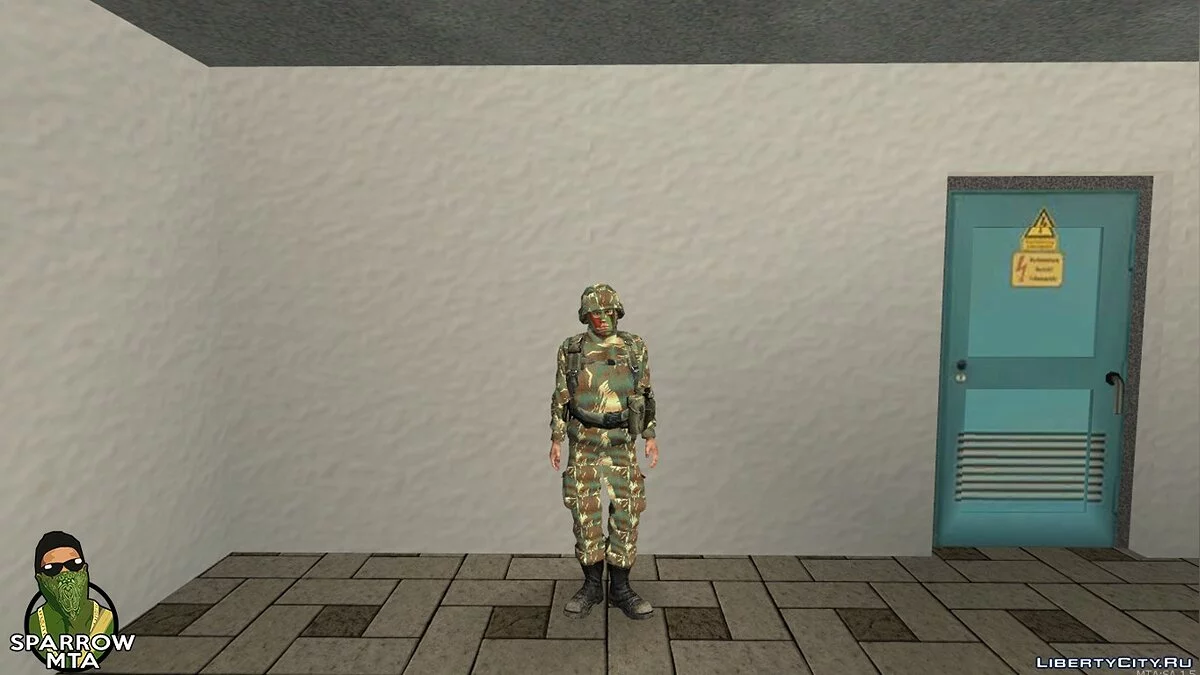 Soldado em camuflagem / GTA San Andreas