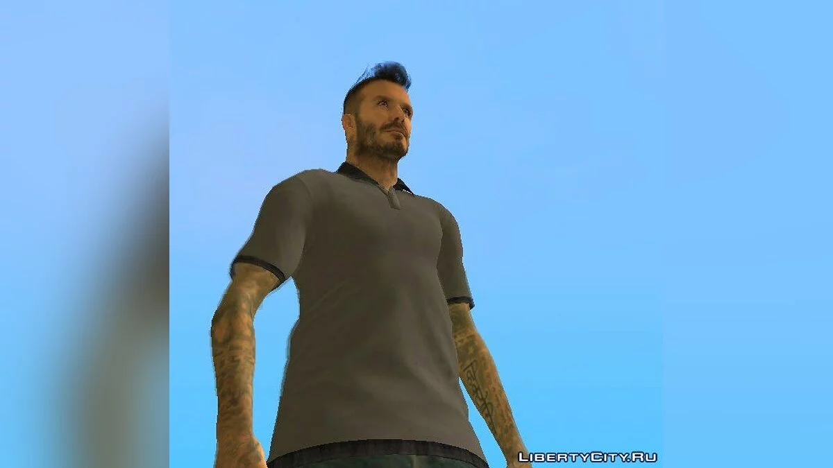 David Beckham from PES 2019 (PC and Android) / GTA San Andreas
