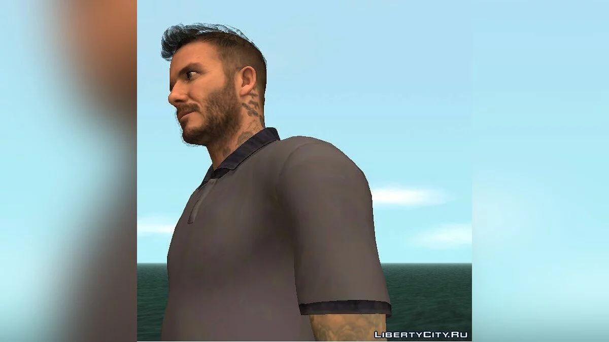 David Beckham from PES 2019 (PC and Android) / GTA San Andreas
