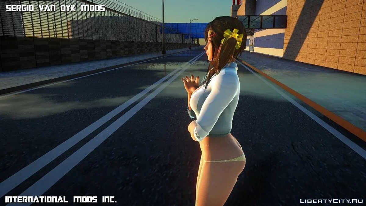Гаряча Мисаки - Школа (без спідниці) / GTA San Andreas