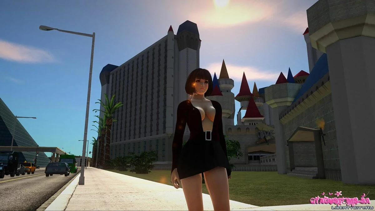 Kasumi in Casual Clothes v7 / GTA San Andreas