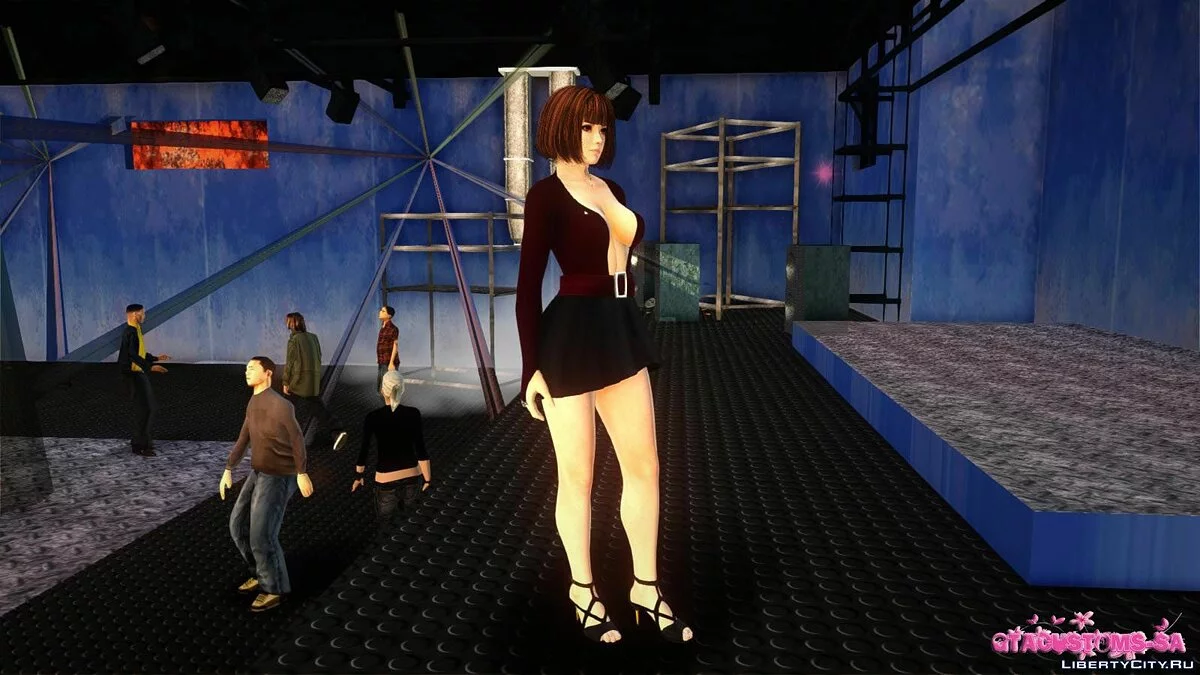 Kasumi in Casual Clothes v7 / GTA San Andreas