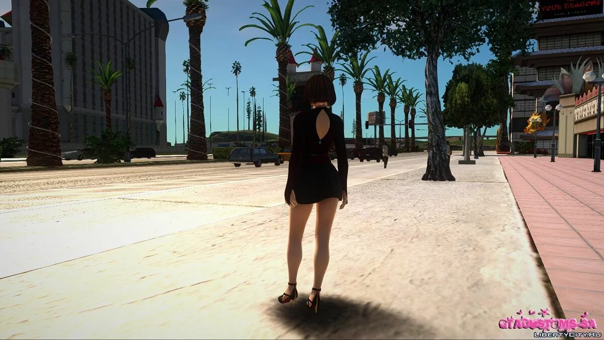 Kasumi in Casual Clothes v7 / GTA San Andreas