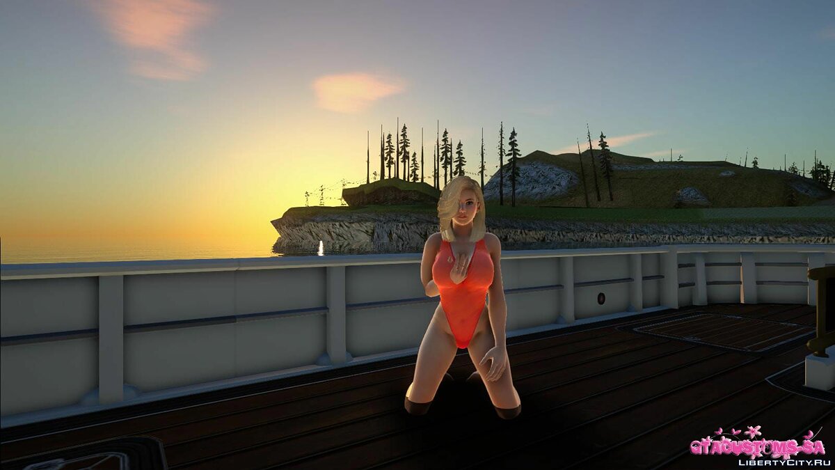 Download Helena Douglas Lifeguard for GTA San Andreas