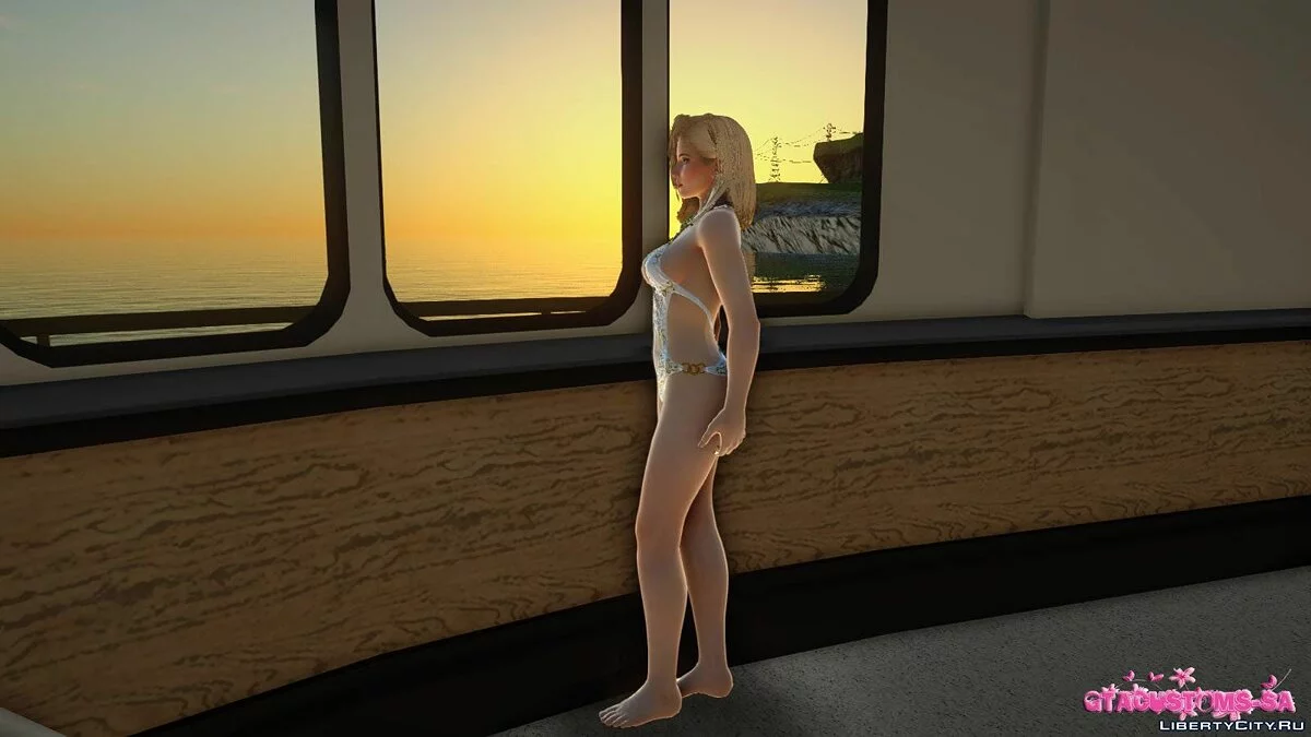Хелена Дуглас у бікіні / GTA San Andreas