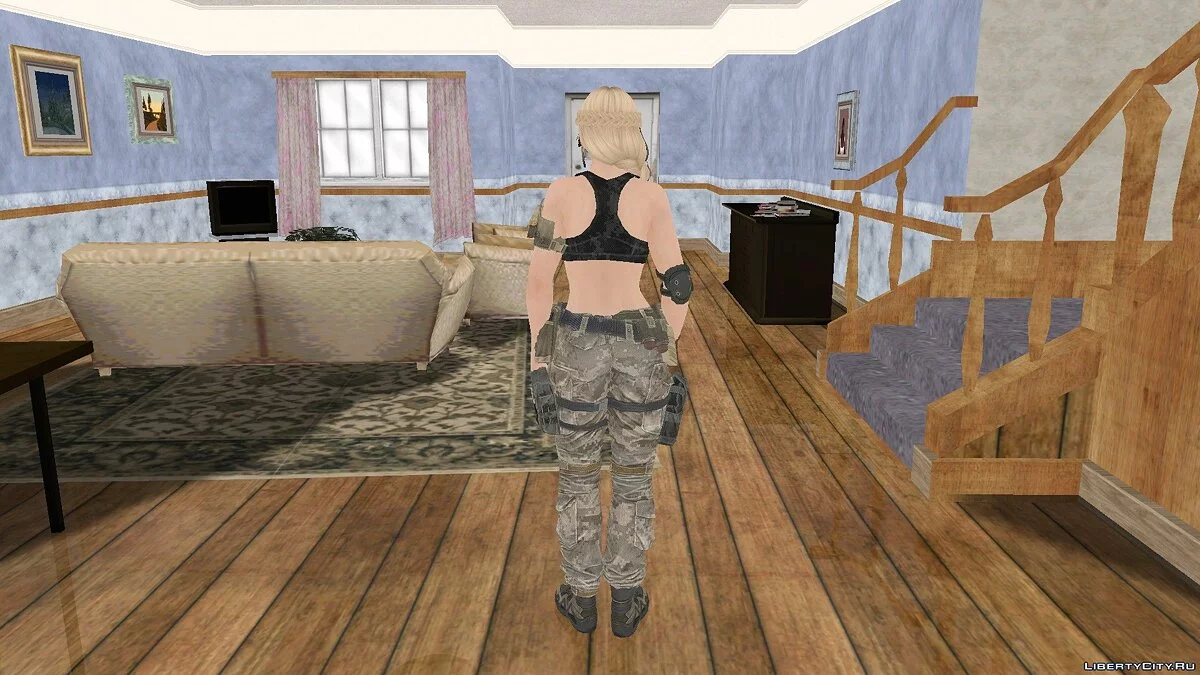 Helena Douglas in Camouflage / GTA San Andreas