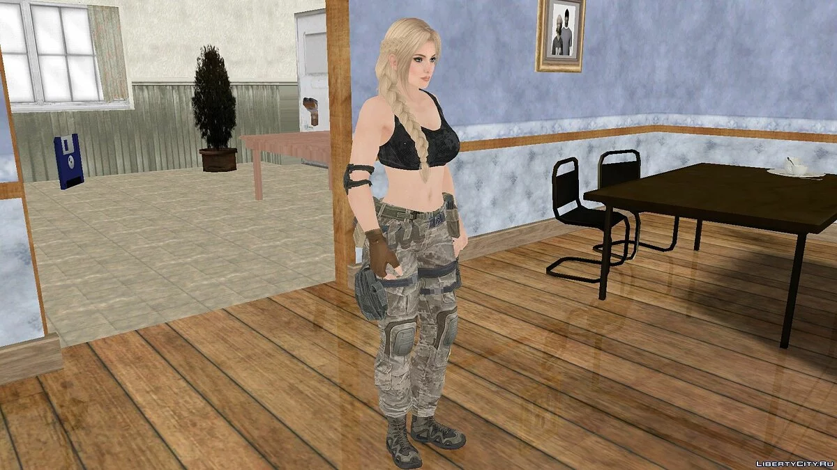 Helena Douglas in Camouflage / GTA San Andreas