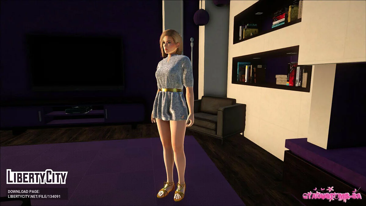 Helena Douglas in Alltagskleidung v17 / GTA San Andreas