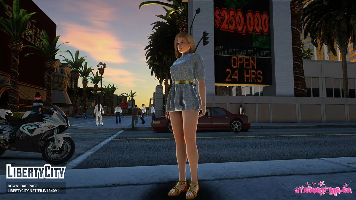 Helena Douglas in Alltagskleidung v17 / GTA San Andreas