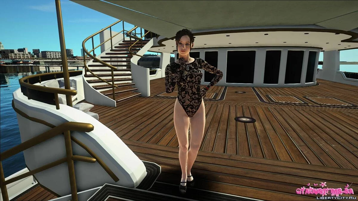 Claire Redfield en lingerie en dentelle / GTA San Andreas