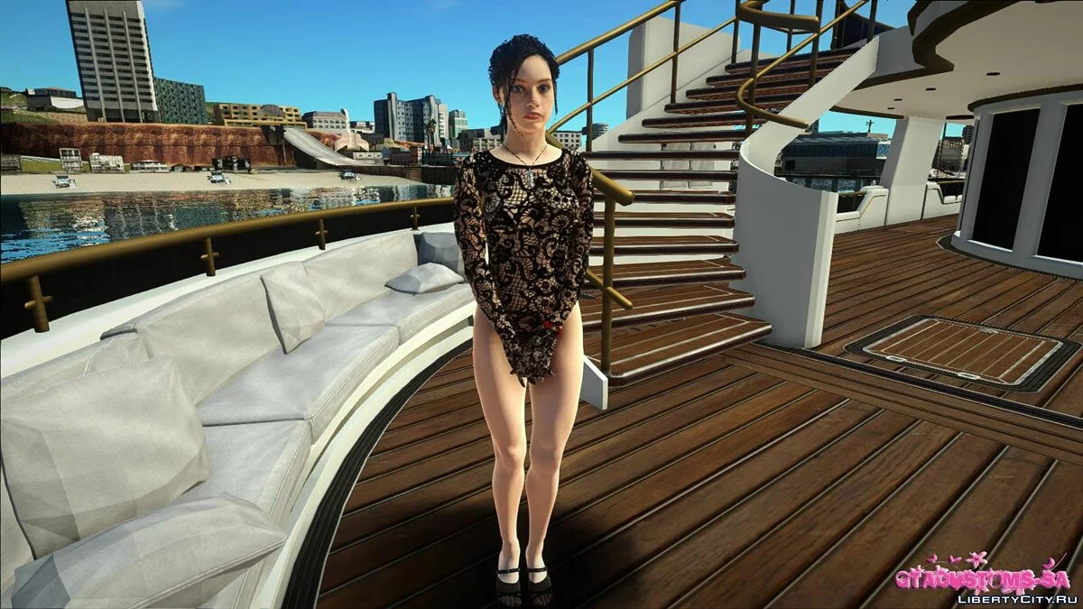Claire Redfield en lingerie en dentelle / GTA San Andreas
